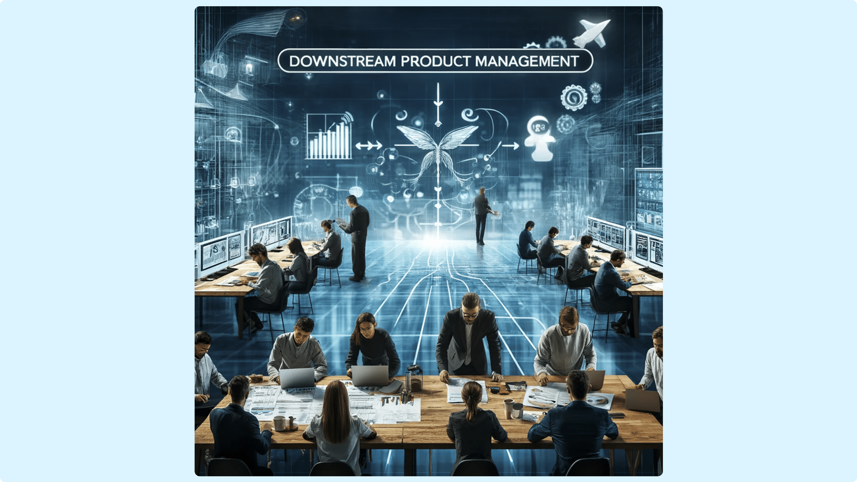 Что такое Downstream product management (Contribution position)