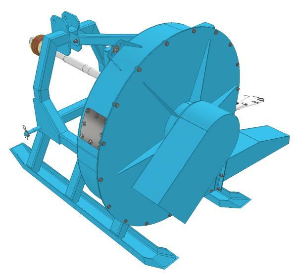 Плуг открывной