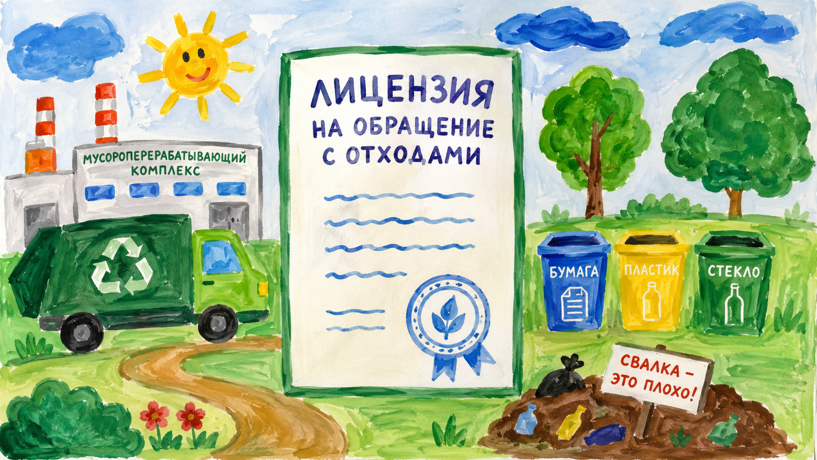 Лицензия на обращение с отходами