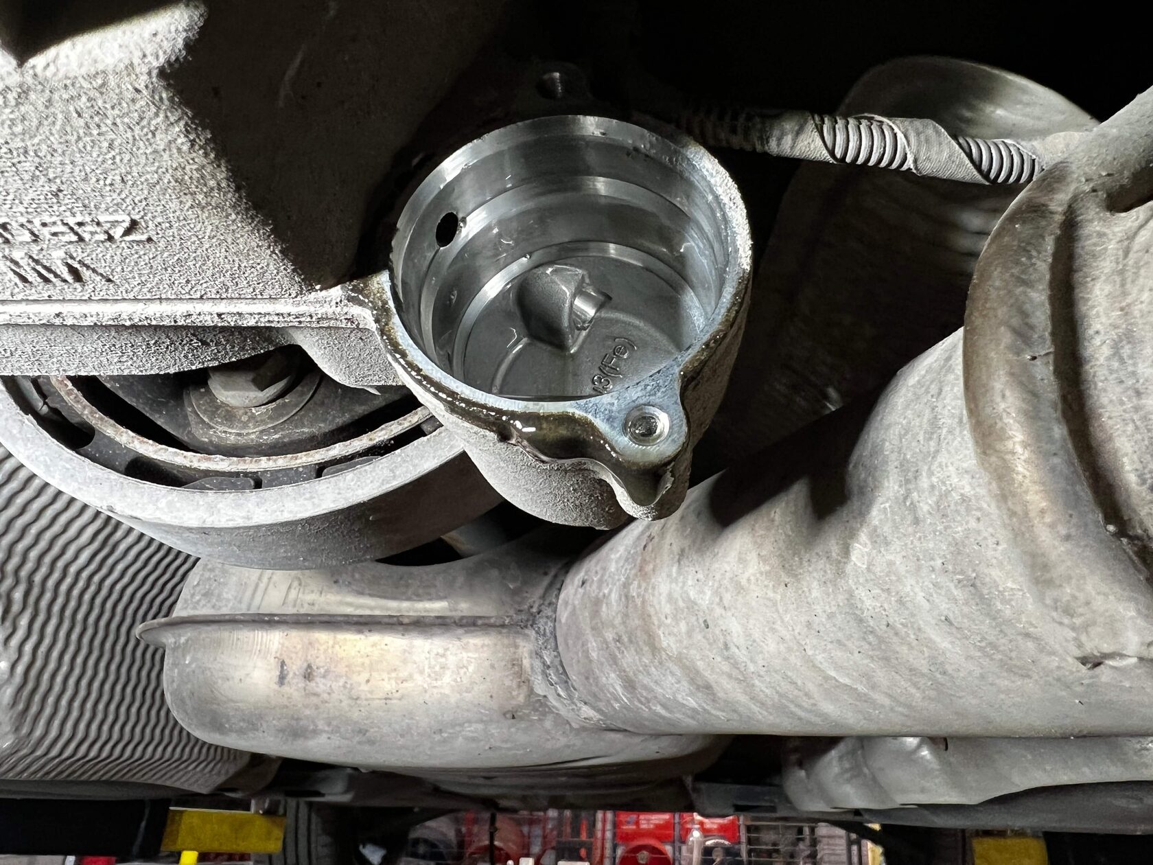 Состояние отсека насоса