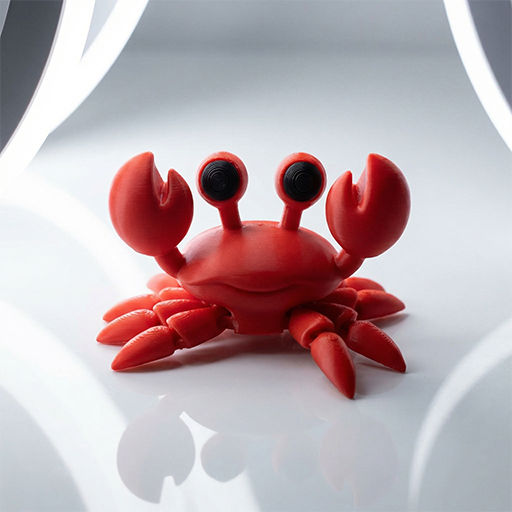 Pokretna suvenirska figurica raka iz Crne Gore