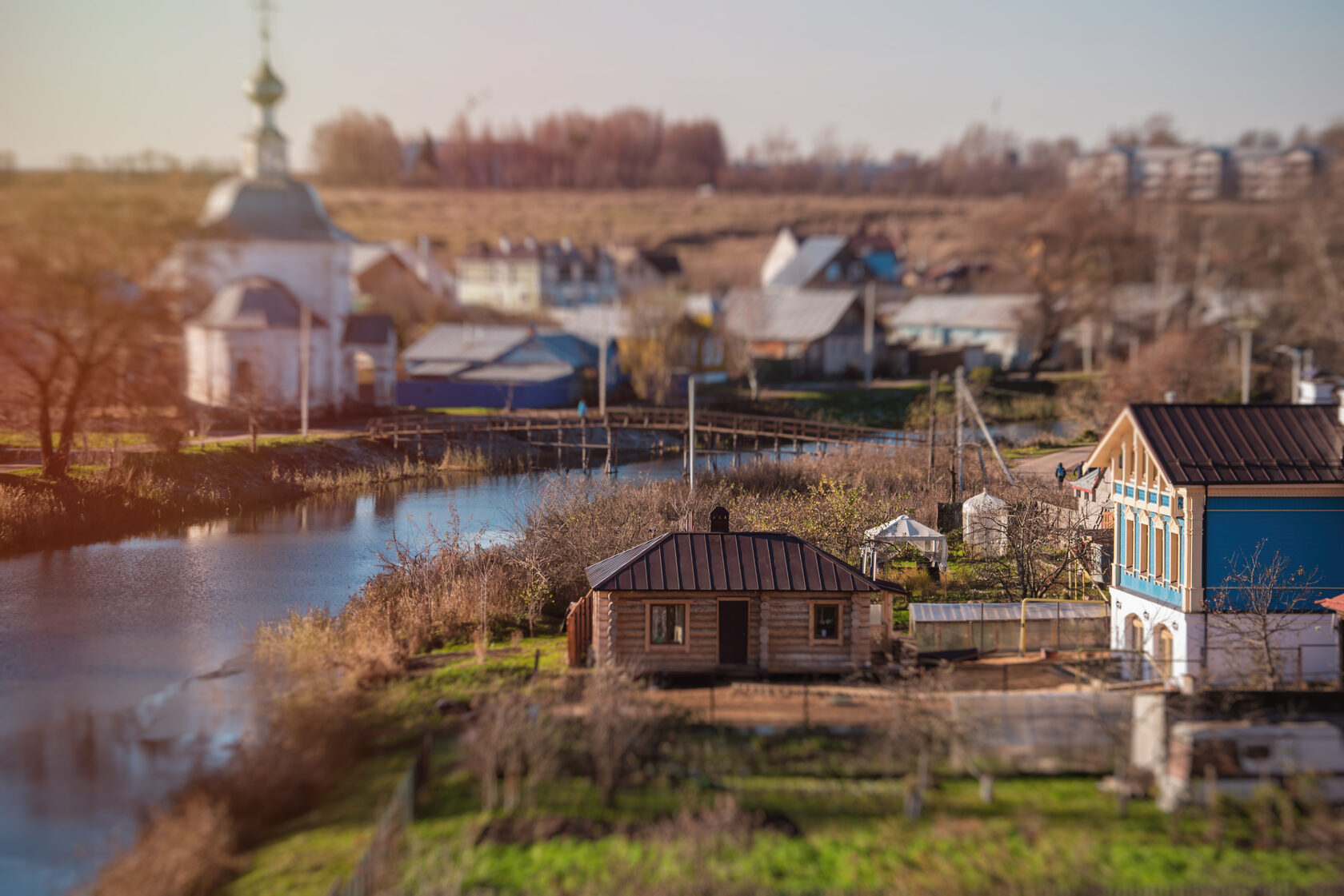 Белый Берег — дача на берегу реки для уютного отдыха в Суздале