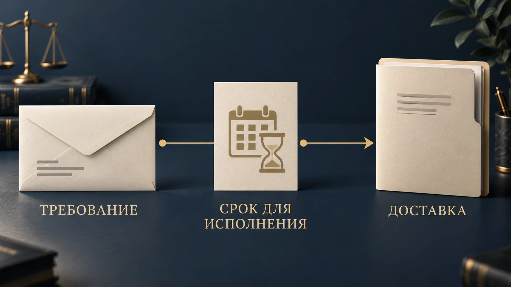 Концептуальная схема исполнения обязательства по требованию: предъявление требования и окончание срока для исполнения