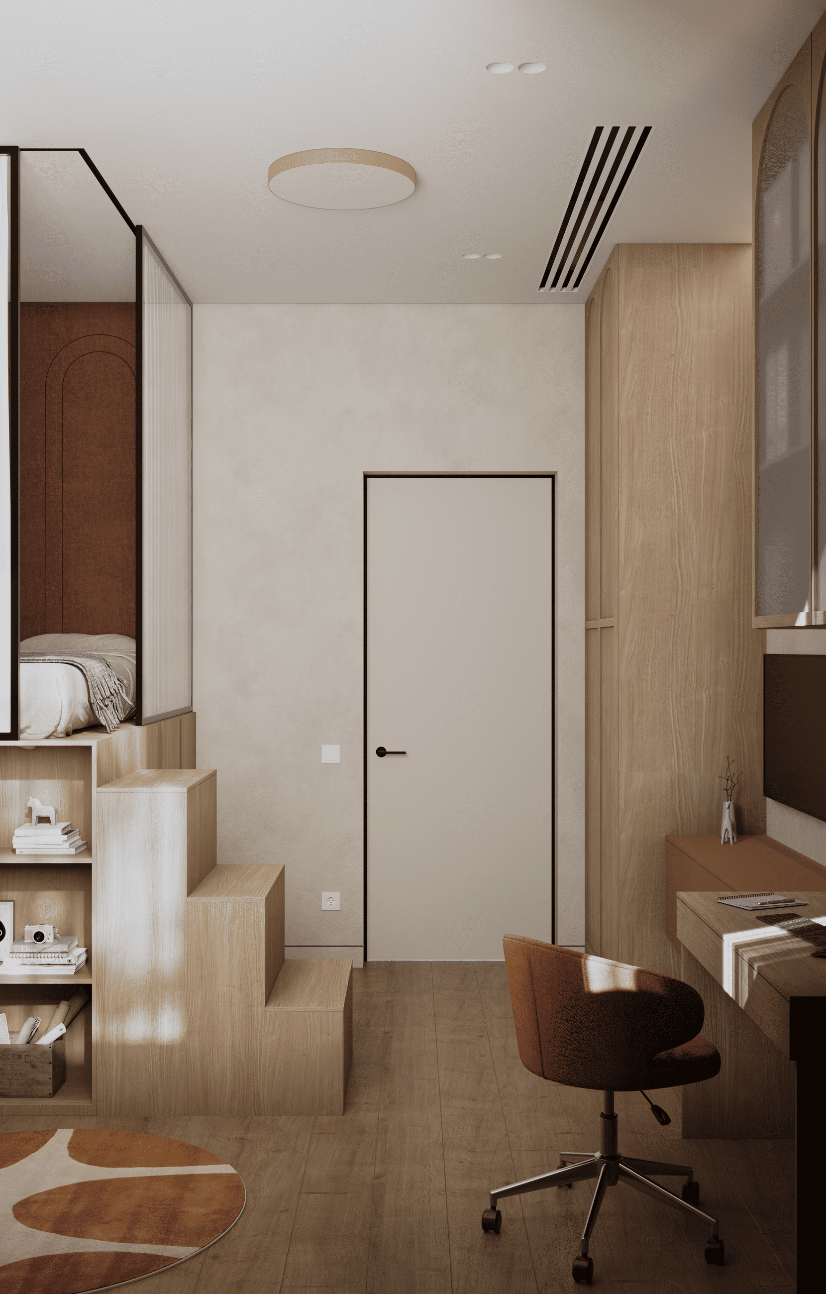 Детская частного дома 350 м² — G24концепт