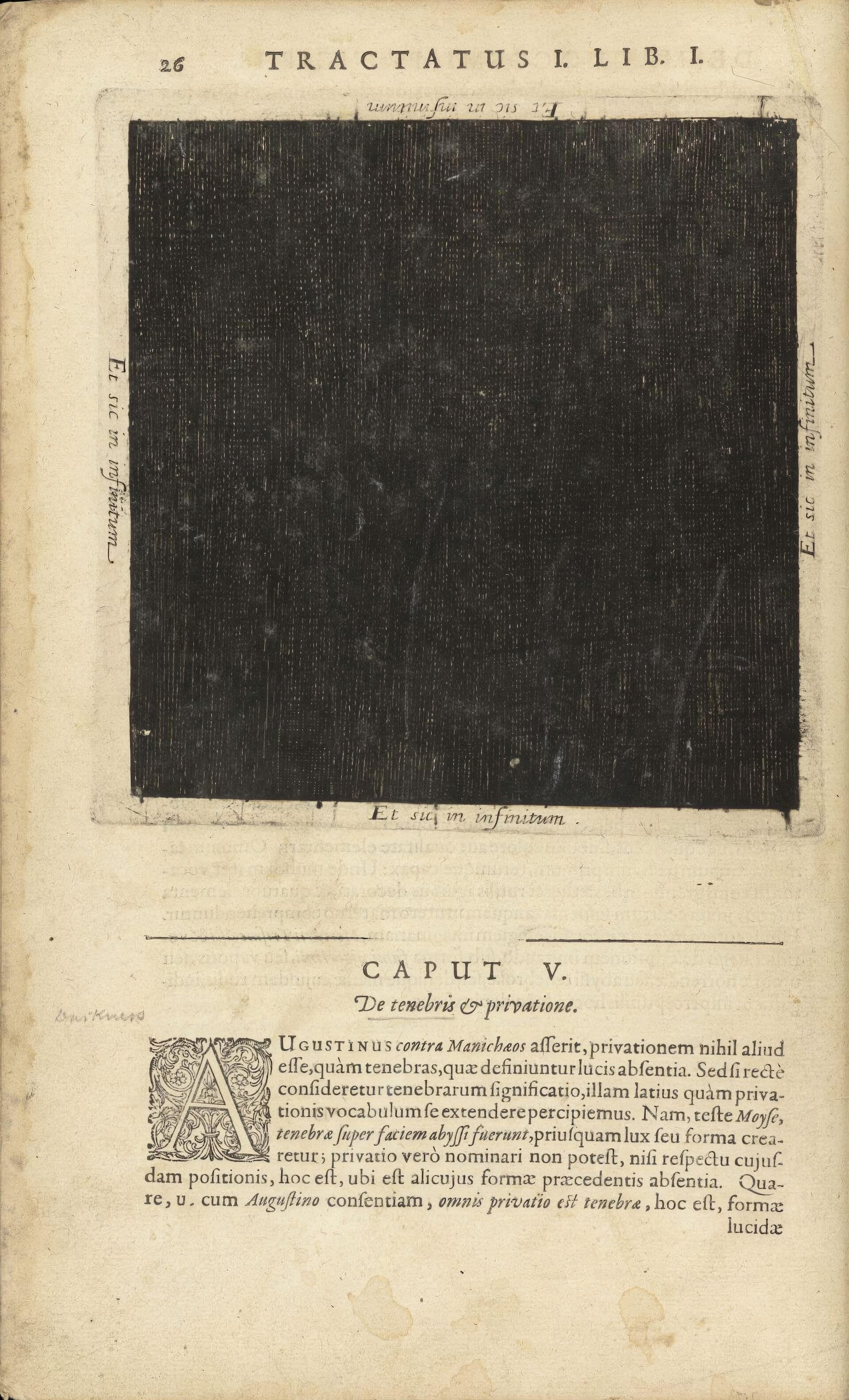 Роберт Фладд. «Ничто». Черный квадрат «Великая тьма»