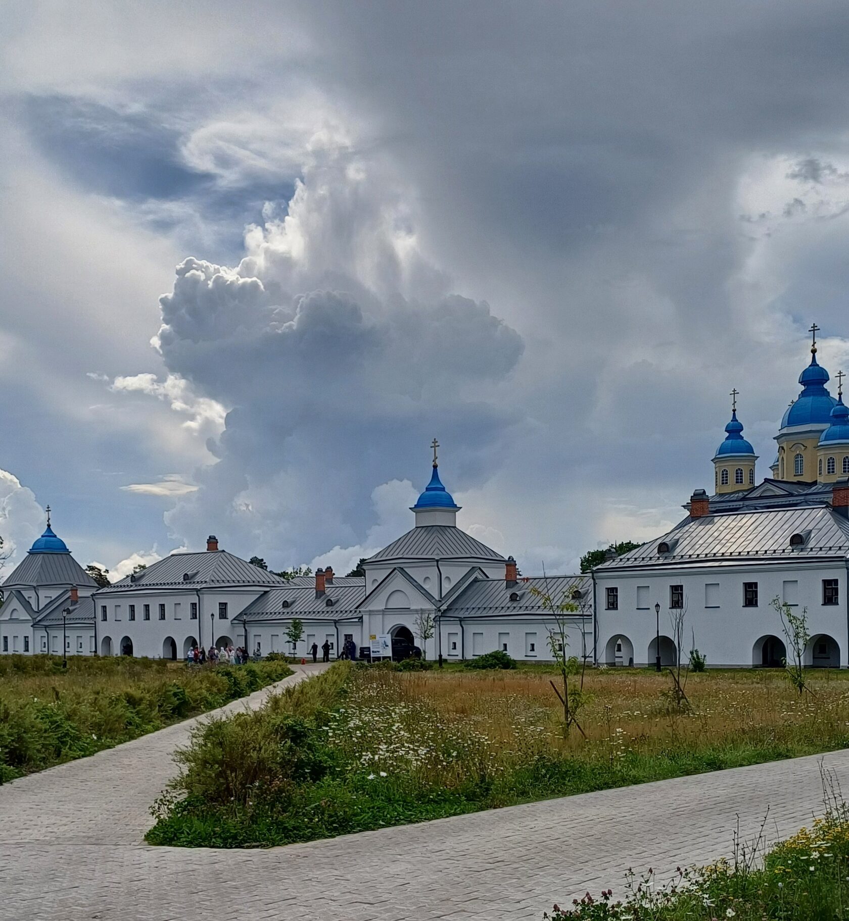 Коневский монастырь на острове Коневец