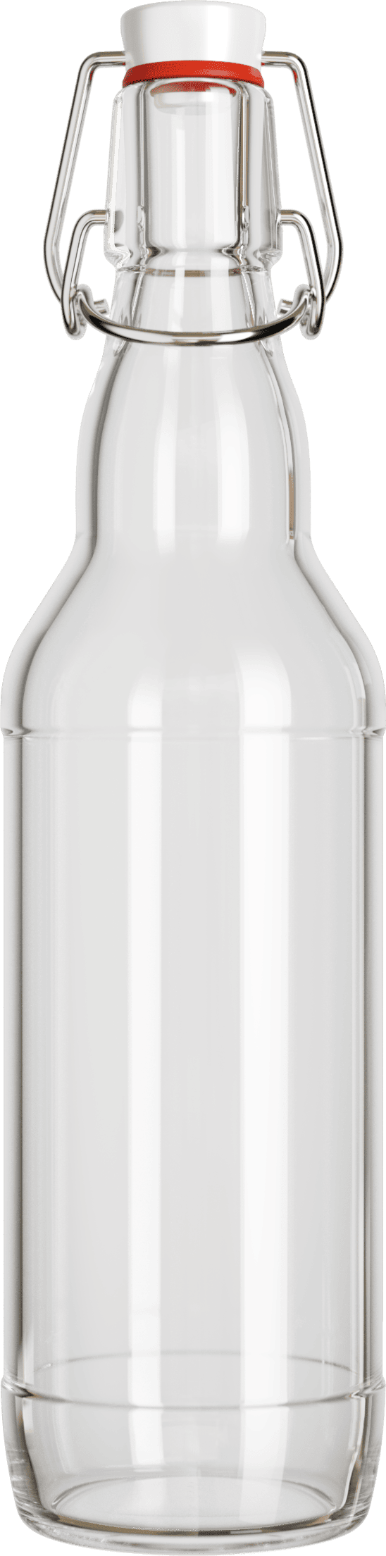 бутылка с бугельной пробкой бесцветная 0.5 л