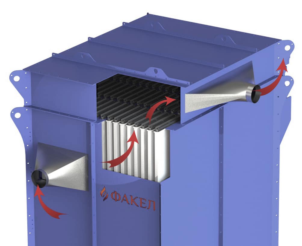 Купить «Буран 8» — рукавный модульный фильтр с импульсной продувкой ...