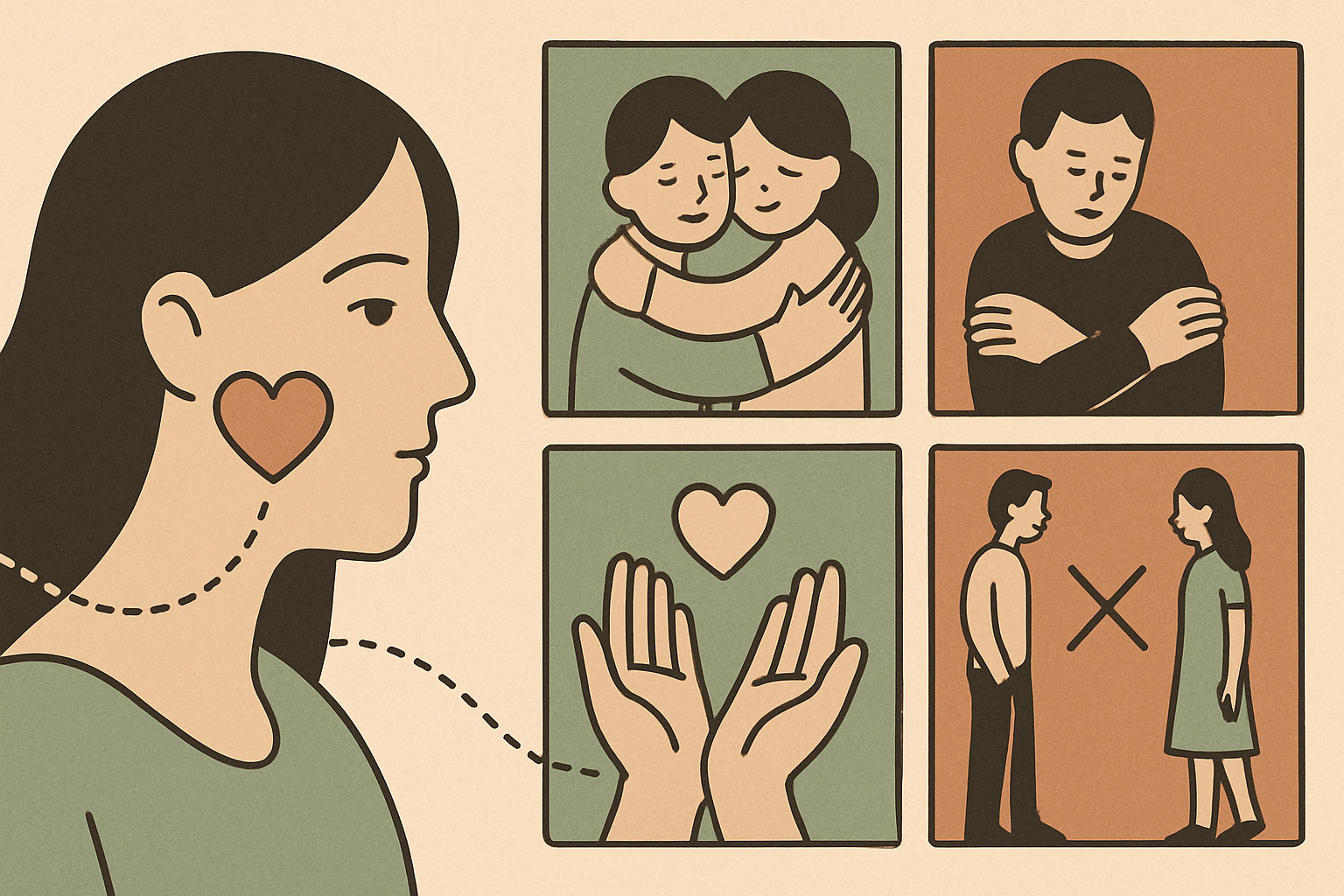 Тест на тип привязанности в дружбе - какой стиль отношений