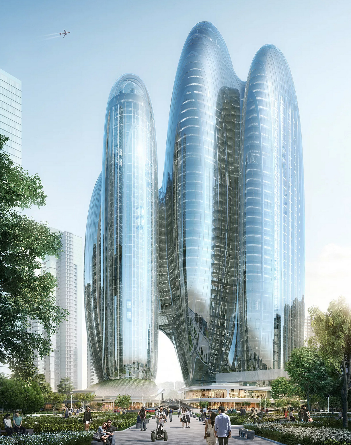 архитектура будущего Zaha Hadid