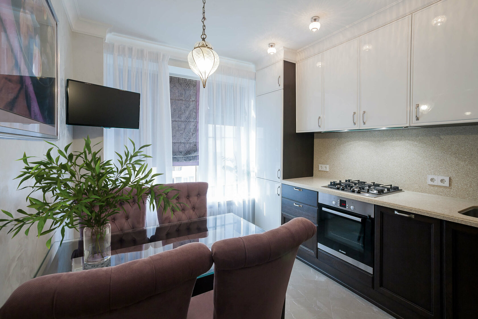 Саввинский переулок - Дизайн интерьера кухни