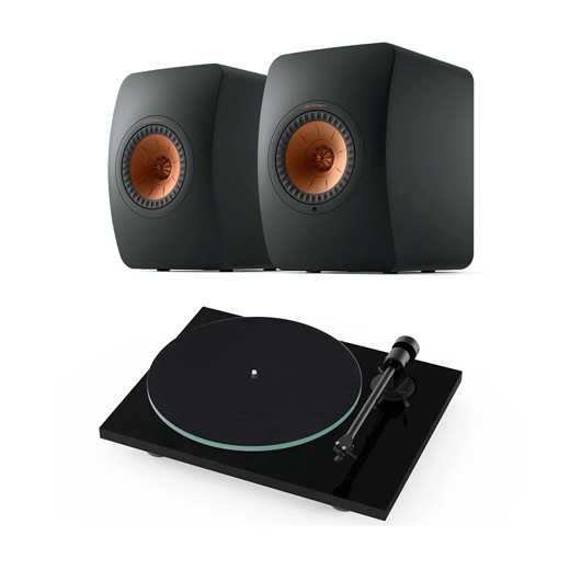 KEF LS50 Wireless II + Pro-Ject T1 Phono SB