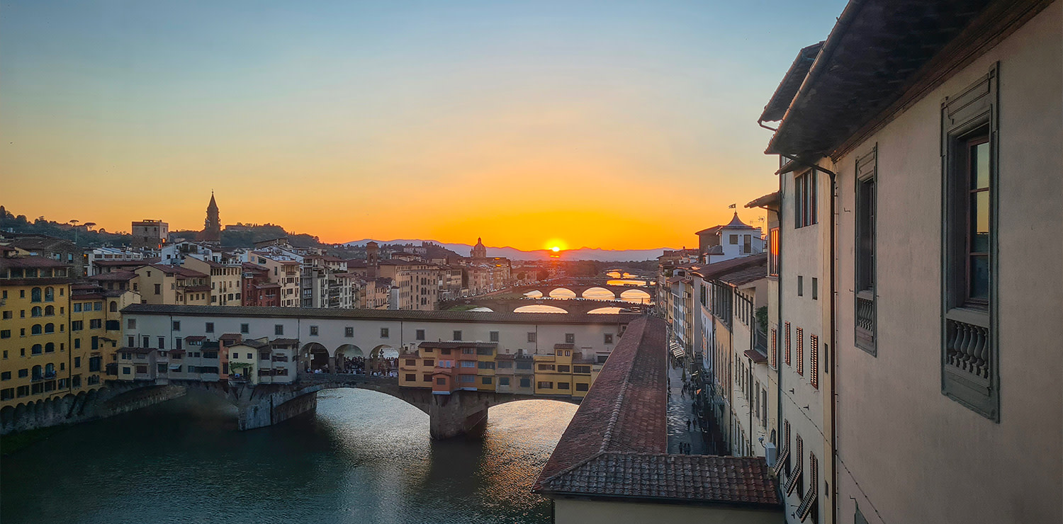 Италия. Коридор Вазари