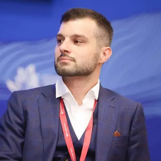 Портрет Максима Никитинского, основателя Центра Сообществ