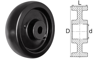 Термостойкие колеса из фенола