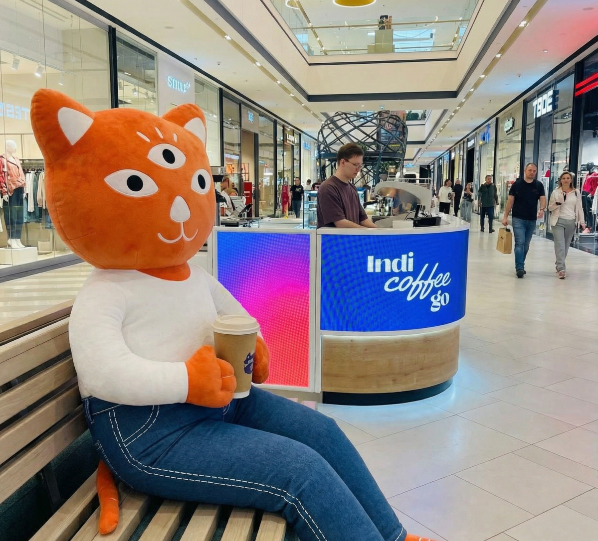 Indicoffeego — визуальная система, кадр 4