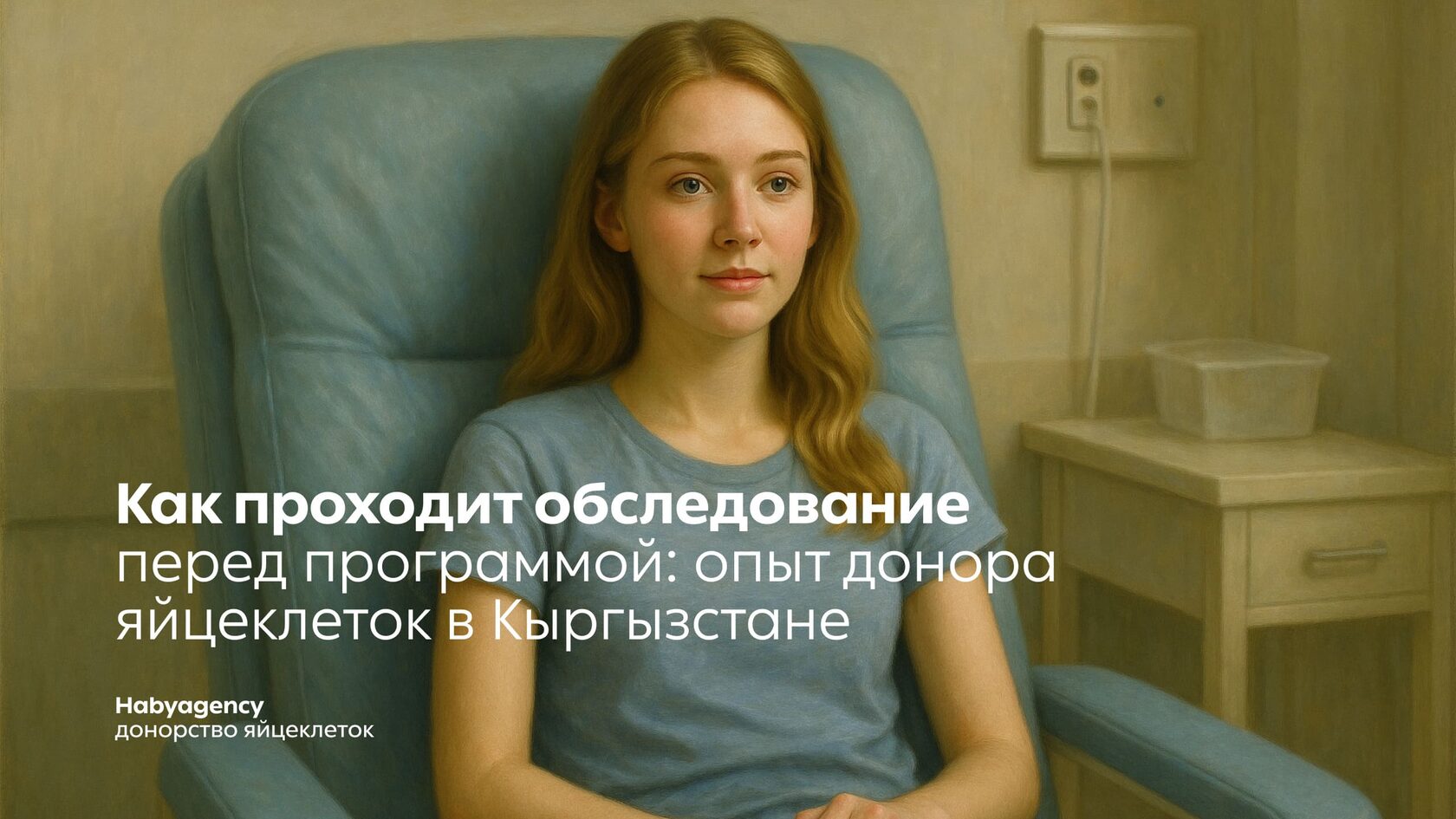 Обследование донора яйцеклеток в клинике UFG в Бишкеке