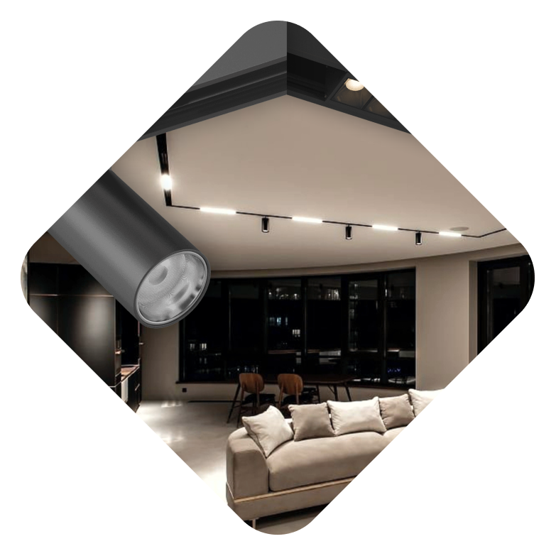 профиль для трекового освещения