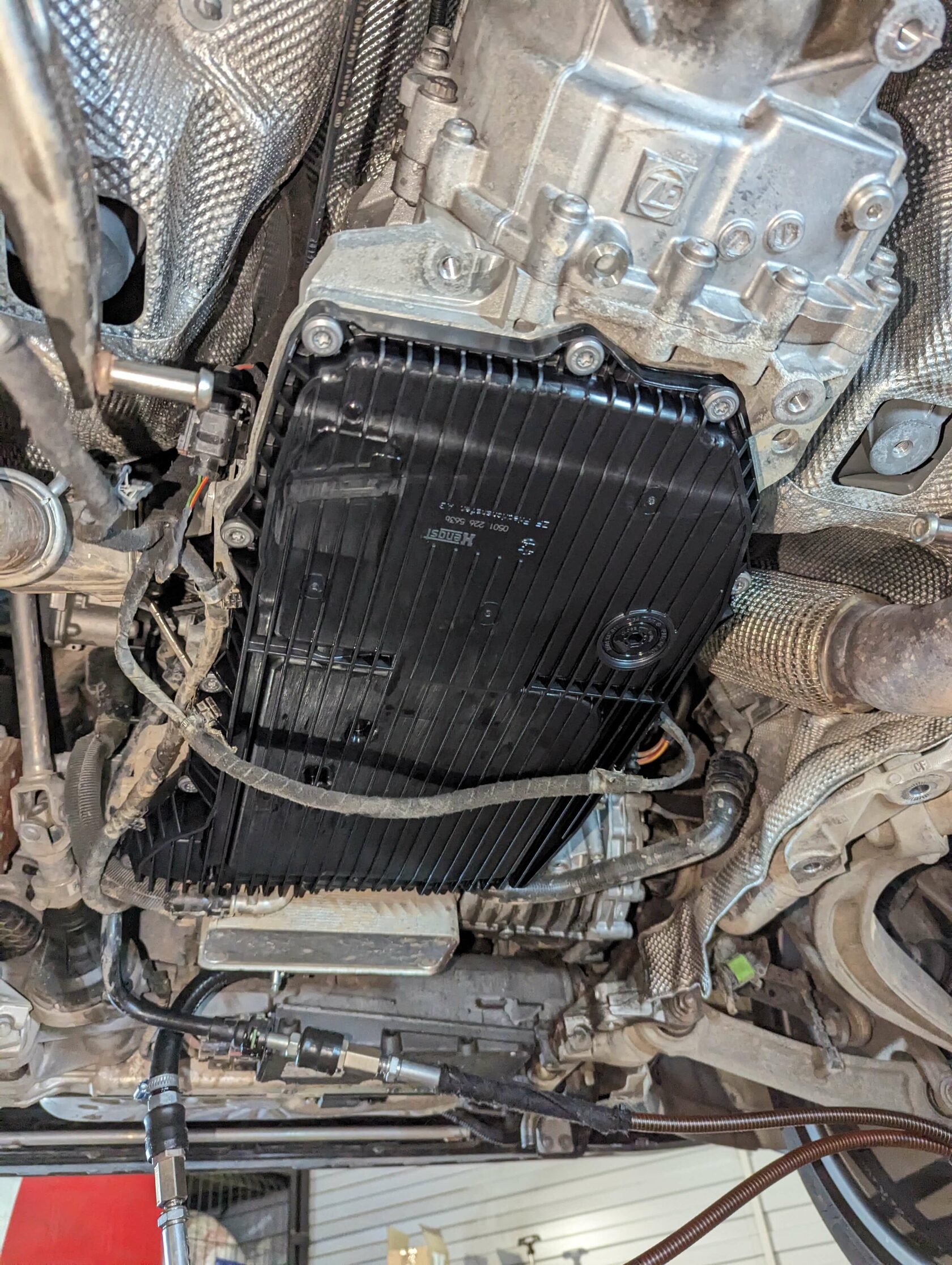 Установка нового поддона ZF 0D5398009A