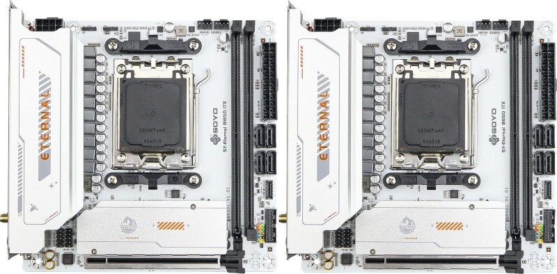 SOYO выпускает белые Mini-ITX материнские платы Eternal B850 и