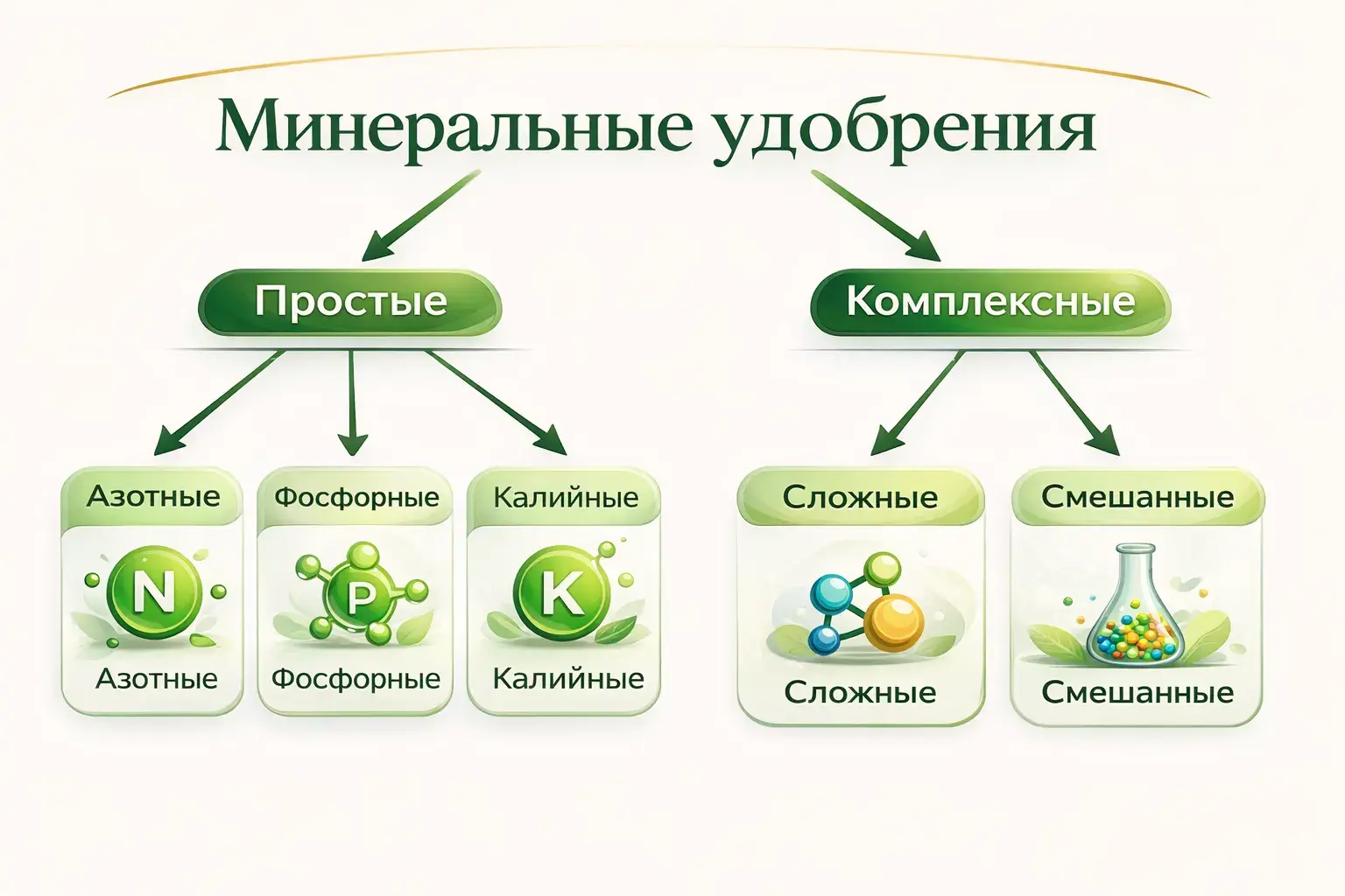минеральные удобрения какие виды