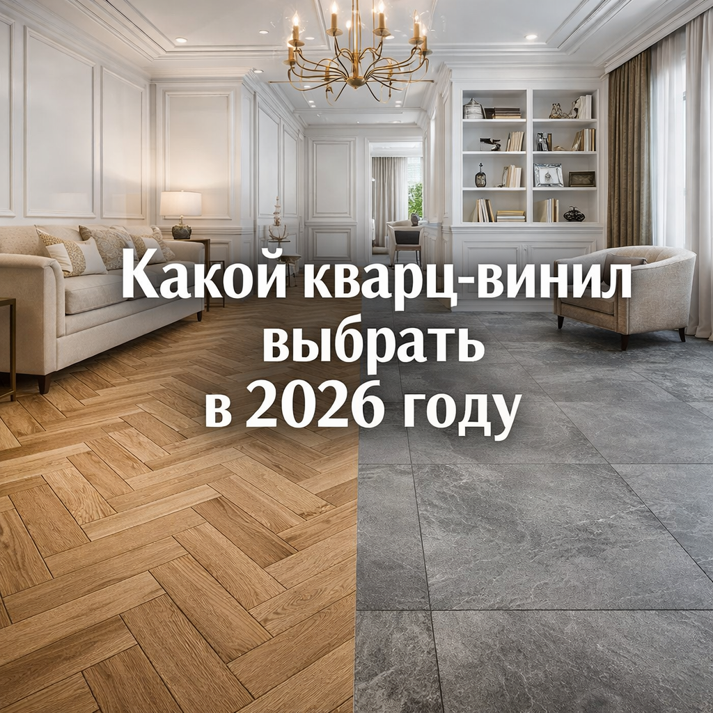 Гид по кварцвинилу 2026: толщина, замок, износостойкость