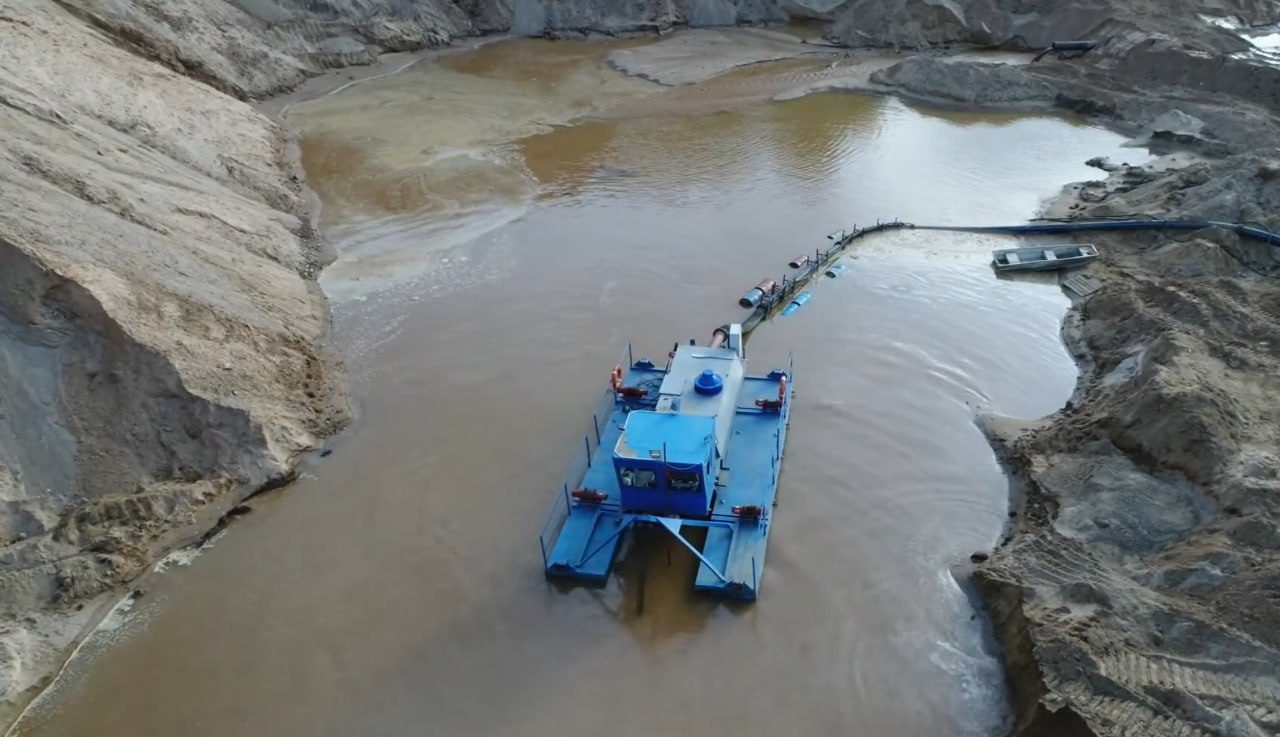 D-110 dredger
