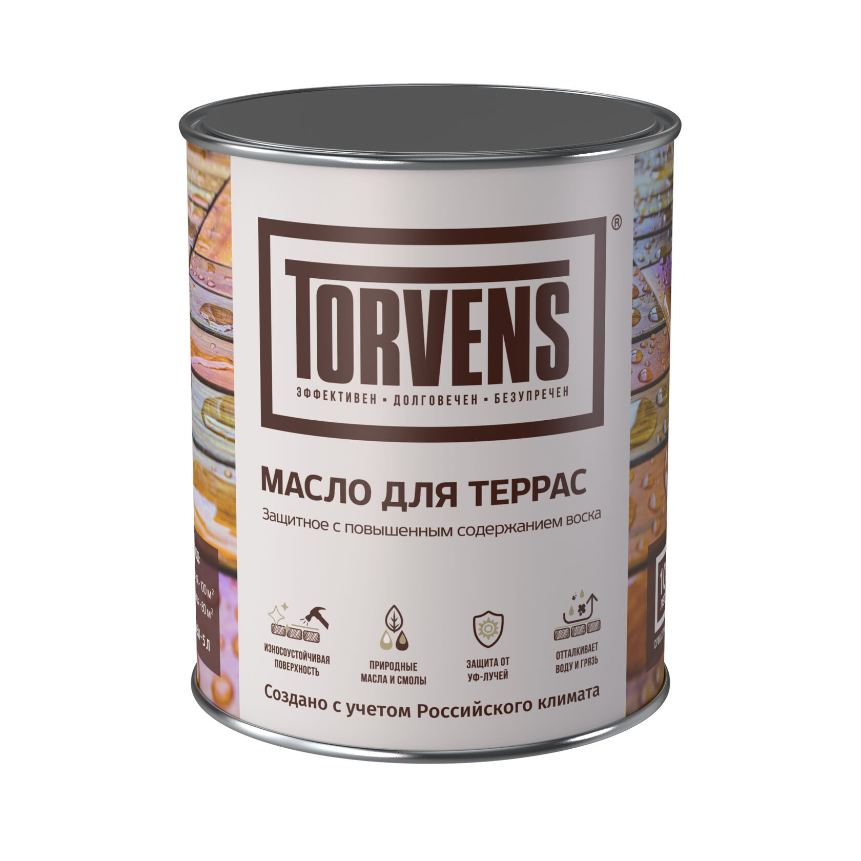 Купите масло для террас «TORVENS».