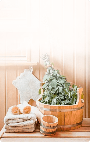 баня в подарок