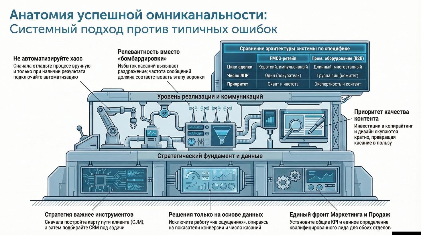 5 ошибок при внедрении омниканальности