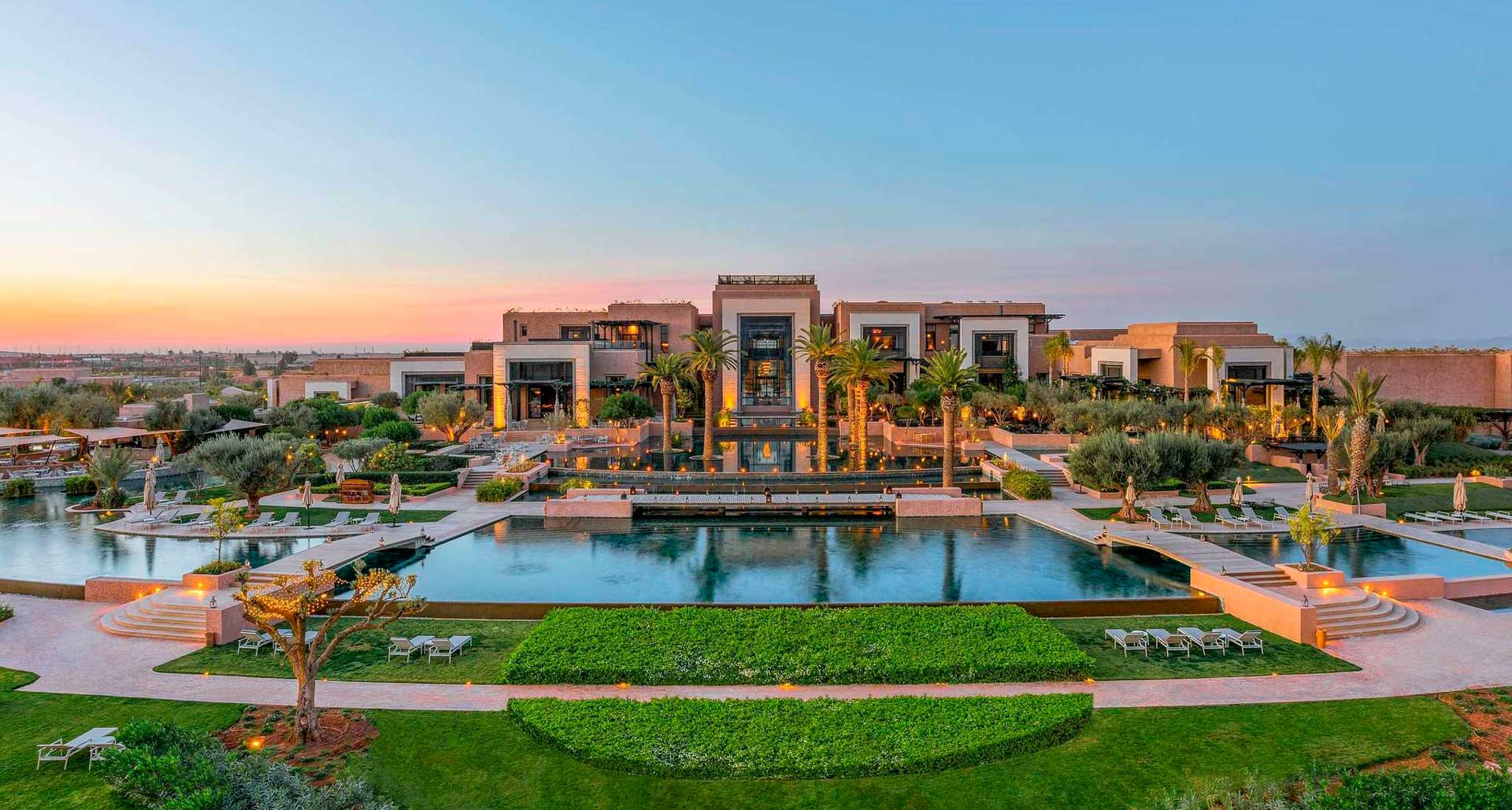 На фото: отель Fairmont Royal Palm Marrakesh в Марракеше