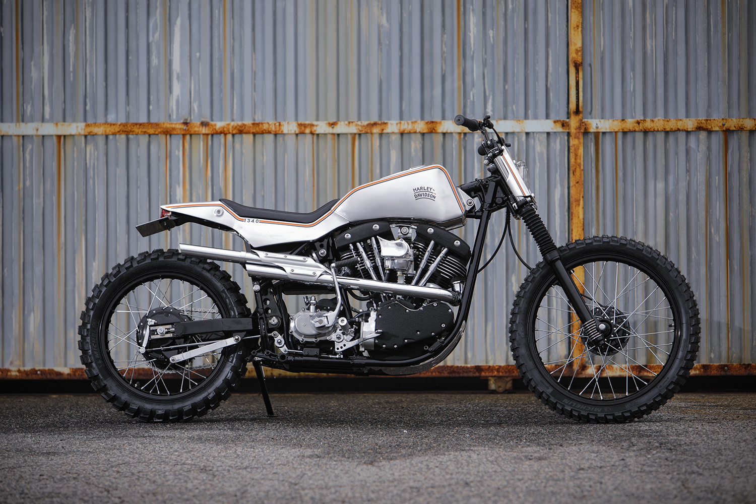 Shovelhead Scrambler от компании Sato Marine Cycle | блог ТРК СпортЕХ