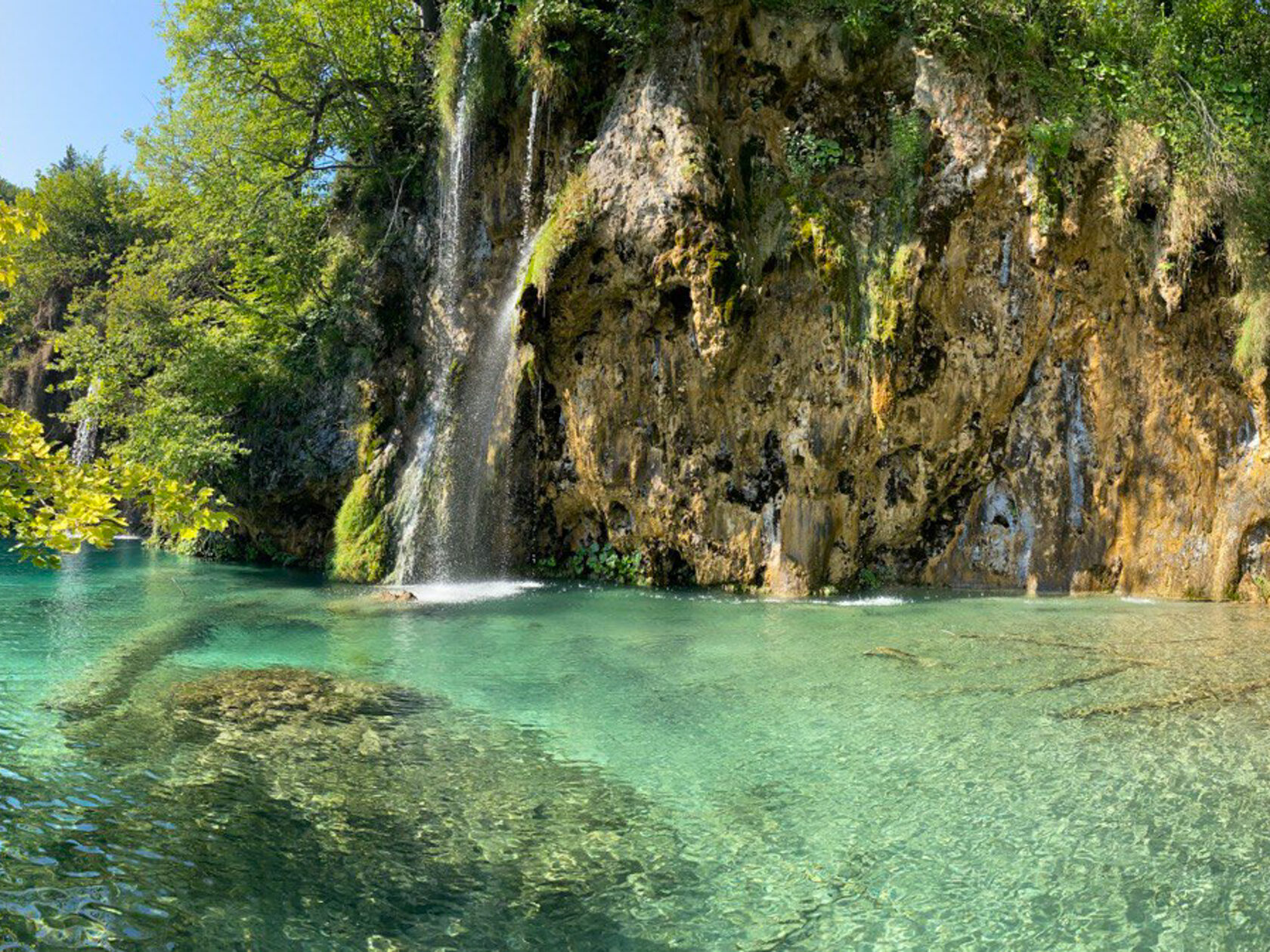 discover Plitvice Lakes National Park with tesla car rental