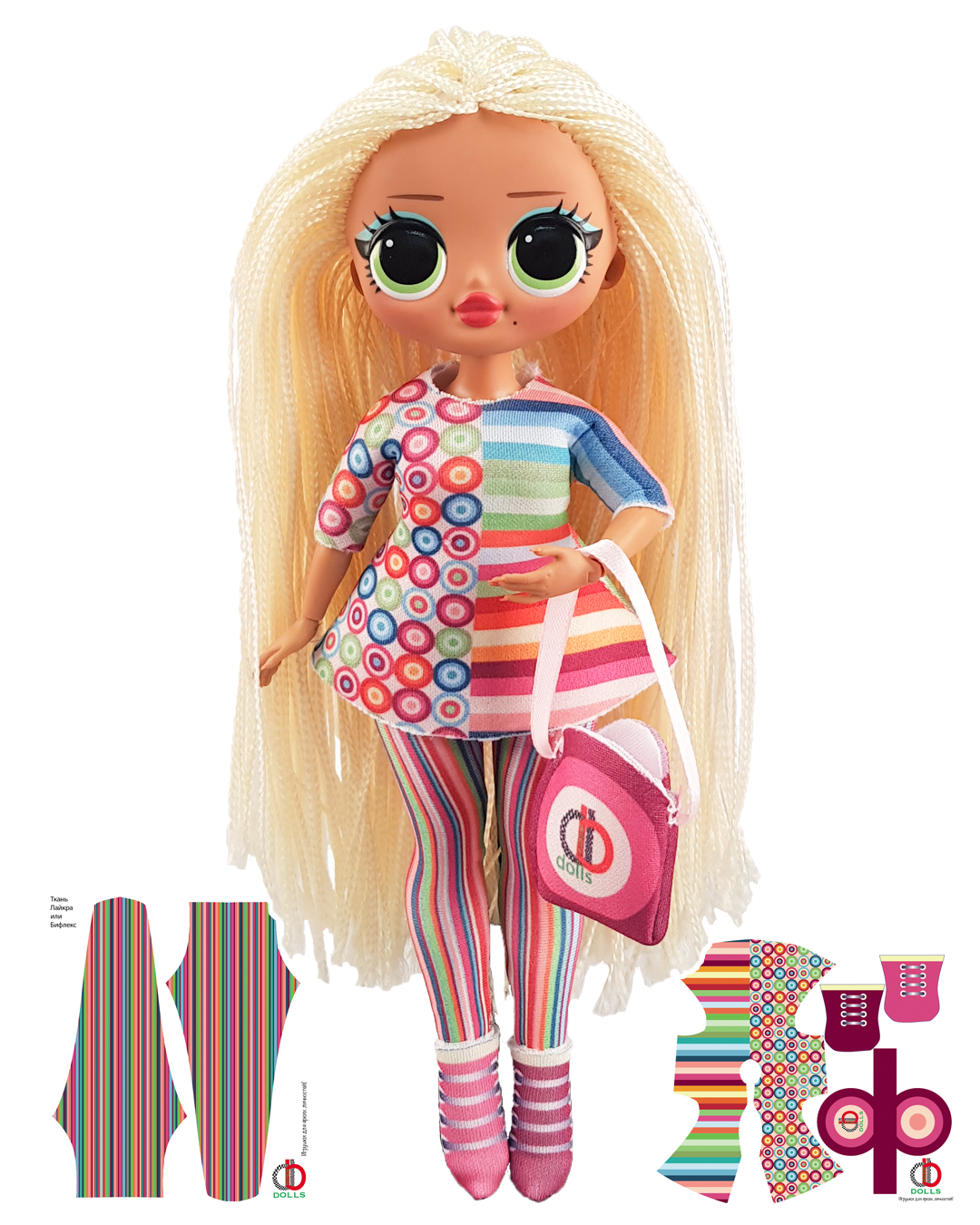 Как сшить толстовку с капюшоном для куклы Барби: Мастер-Классы в журнале Ярмарки Мастеров