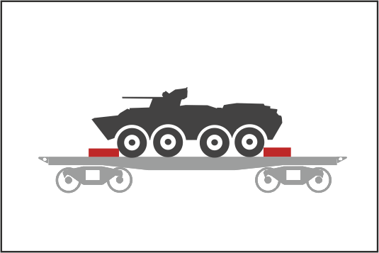 Схема погрузки бтр 80 на жд платформу