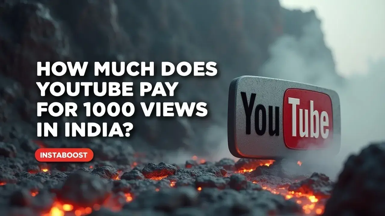 How Much Does Youtube Pay For 1000 Views In India?