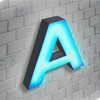 Буквы с лицевой подсветкой