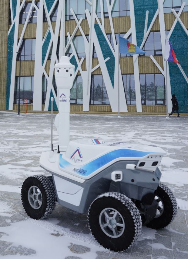 Робот Экобот для экологического мониторинга атмосферного воздуха