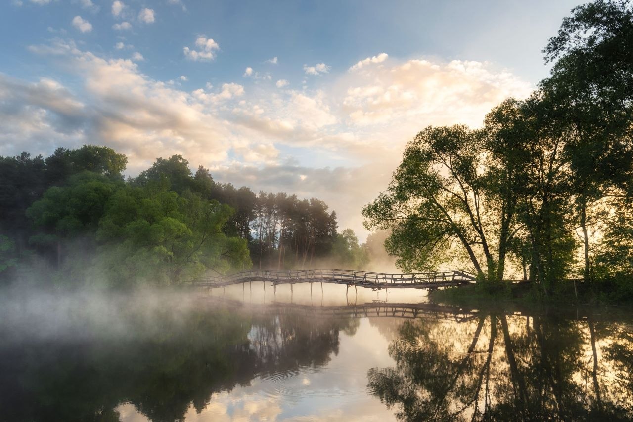 Андрей Малыгин. Сумерки, закат и рассвет с просторов Кировской области