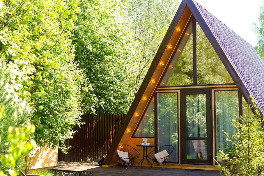 Глэмпинг дача для отдыха вдвоём в Подмосковье