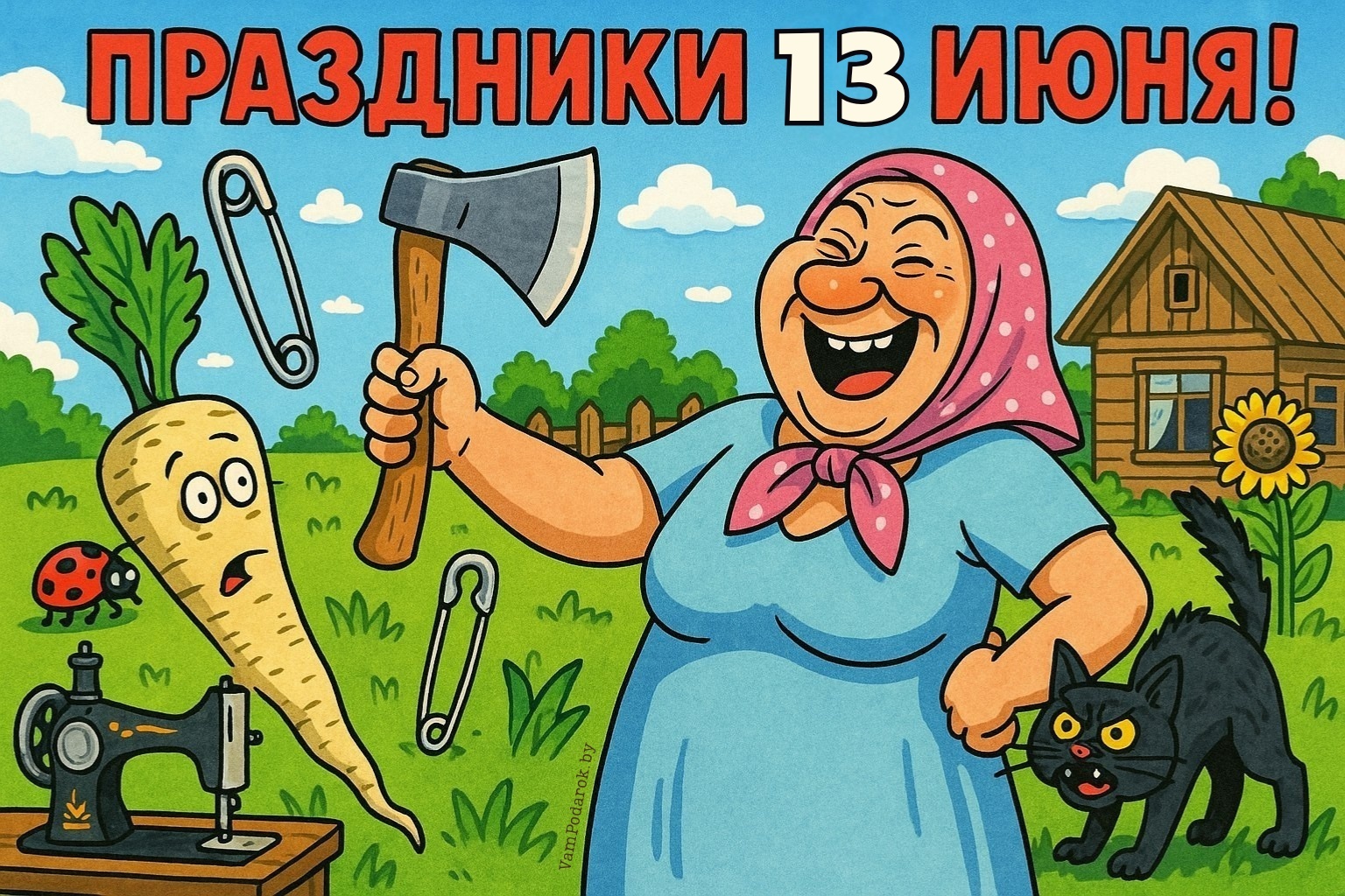 Праздники, именины и народные приметы на 13 июня 2025 года