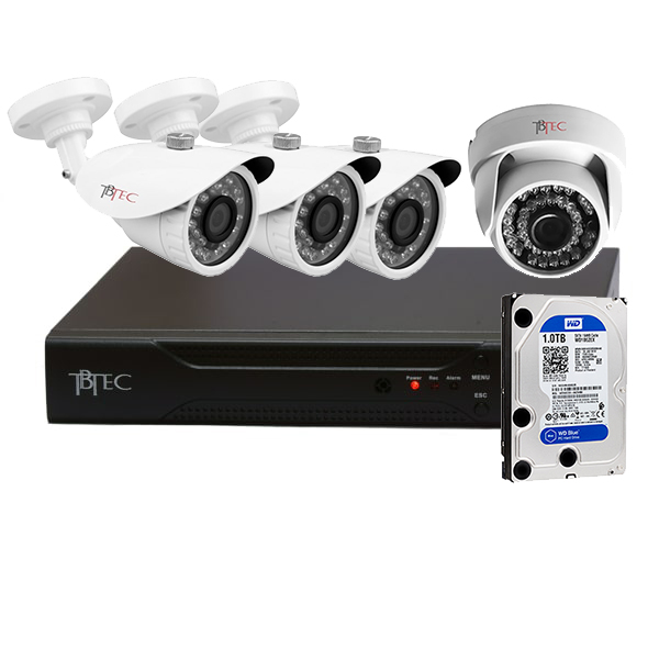 Комплект видеонаблюдения "HD3+1"