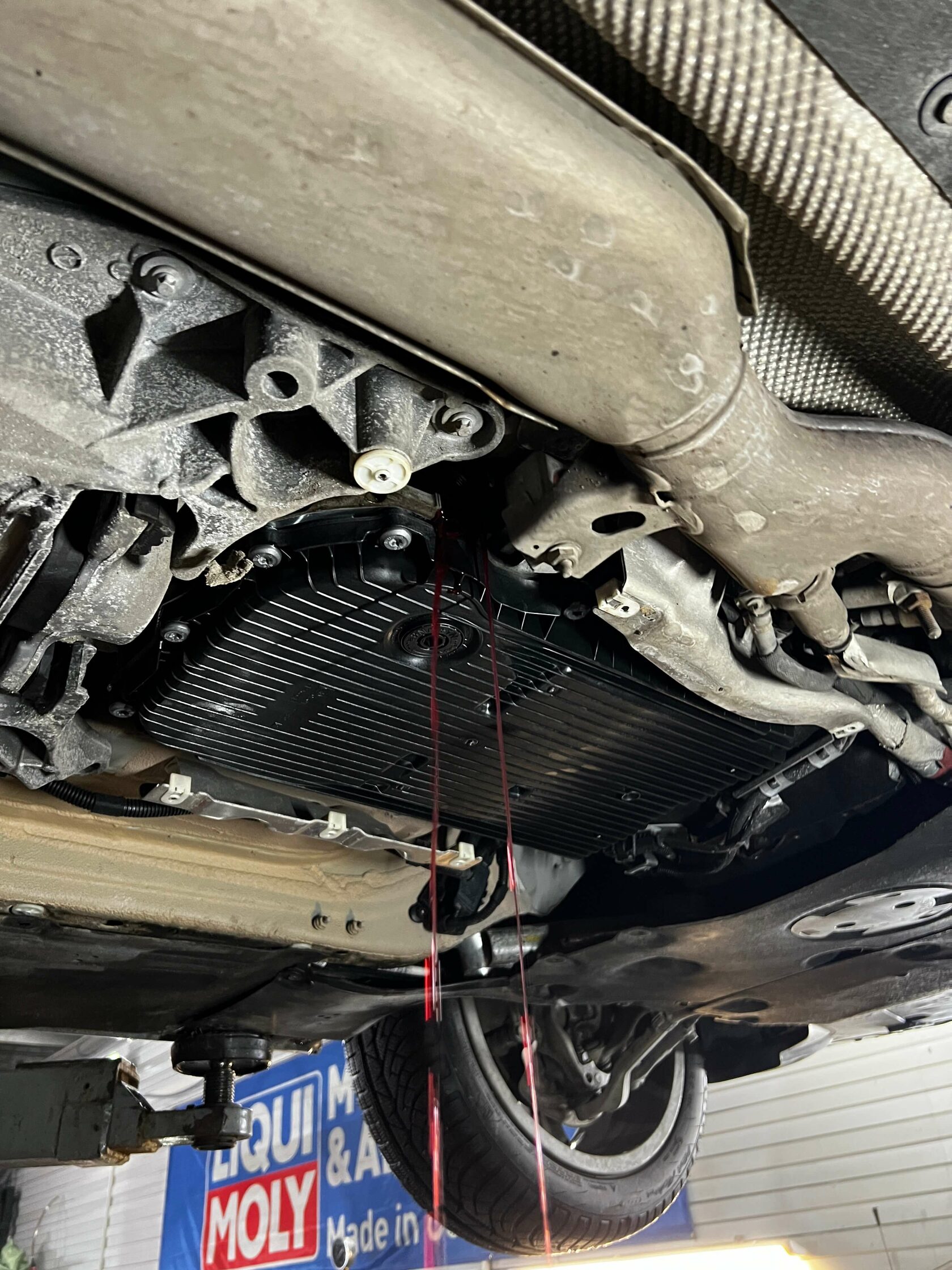 Выставление уровня масла при 35-45 градусах