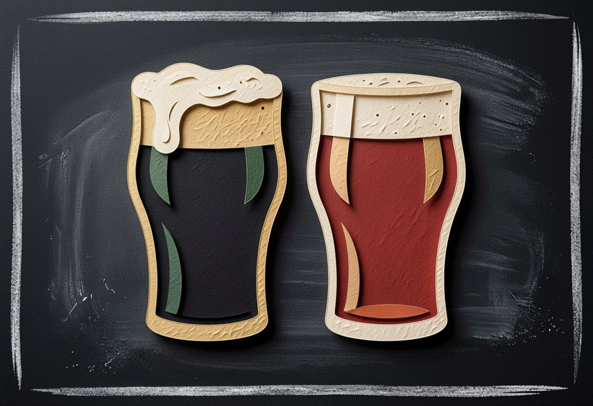 Стаут Guinness и красный эль Kilkenny — обложка статьи Dublin Pub