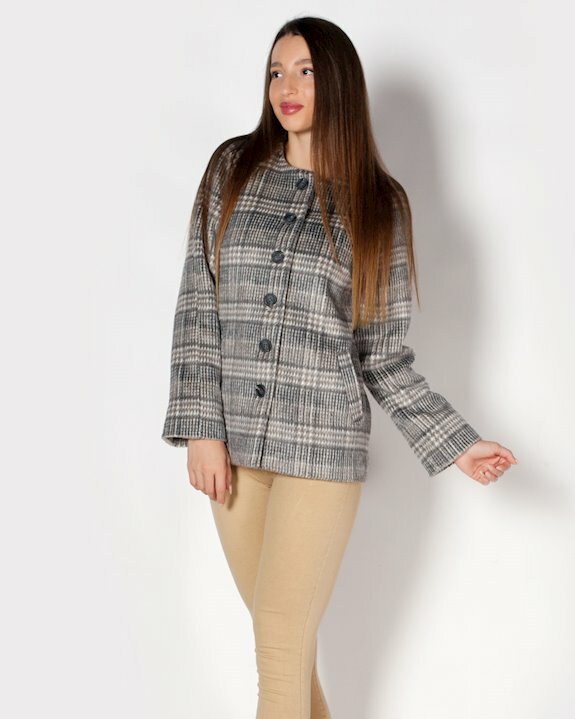 Късо дамско манто, леко палто за есента и по-топлите дни на зимата от Ефрея България