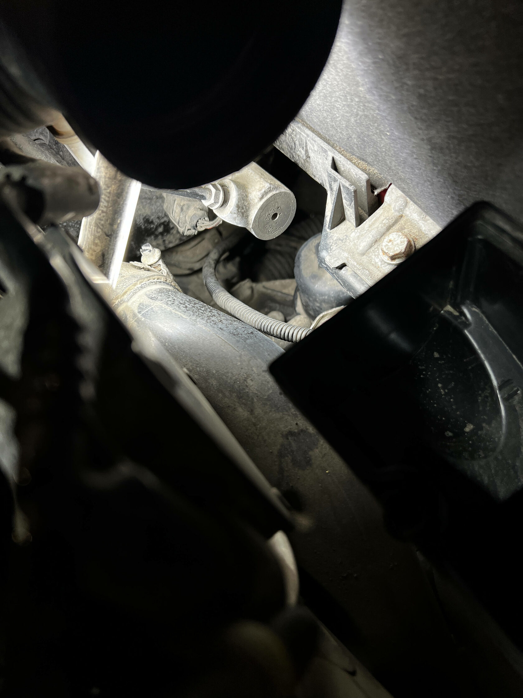 Снятие крышки фильтра тонкой очистки DSG