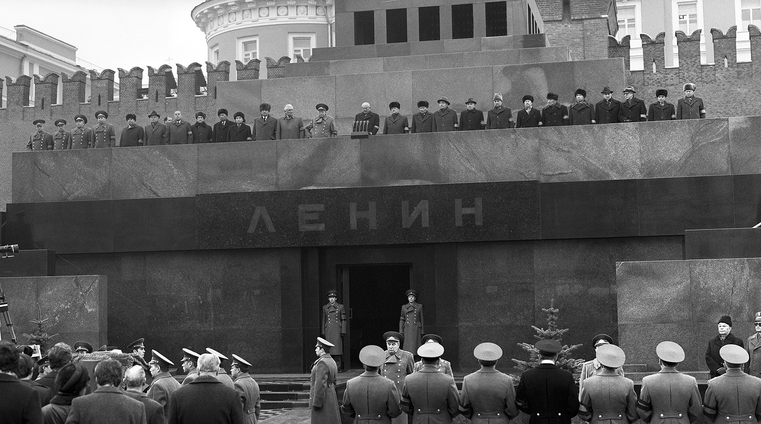 Трибуна мавзолея Ленина