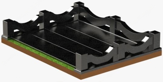 гранитный цоколь на заказ