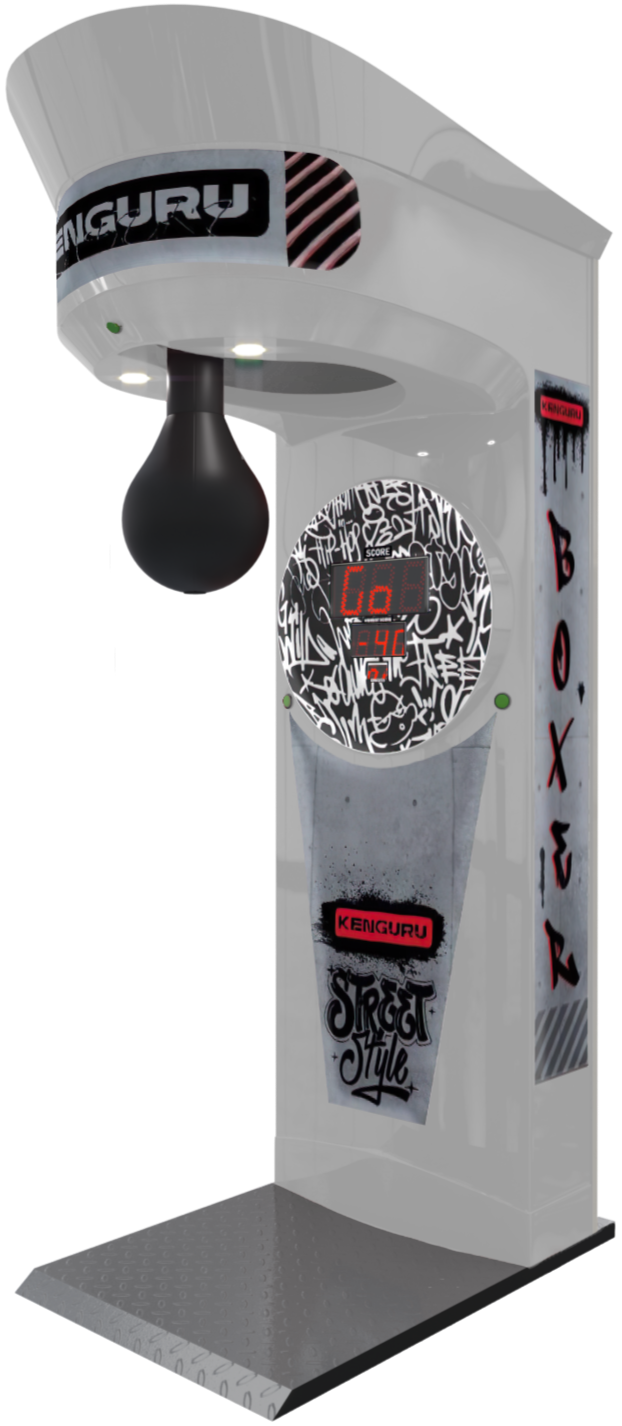 Силомер боксер Kenguru: купить автомат для измерения силы удара