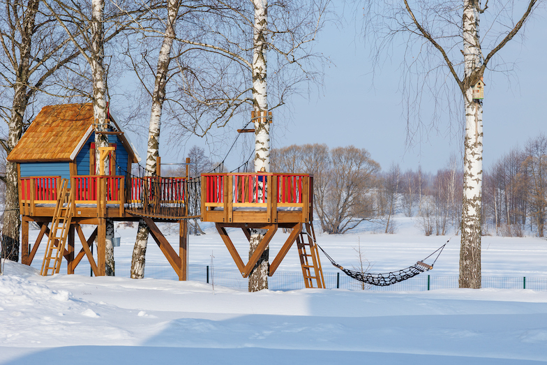 домик на дереве